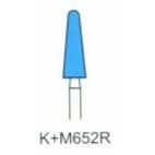 Pointes Montées K+M 652R Bleues (X12) (652R.HP.035)
