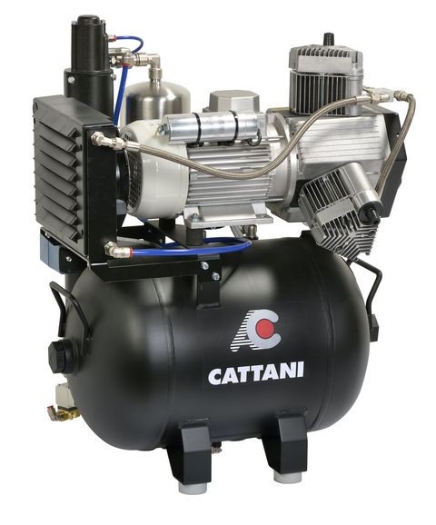 Compresseur sans huile à air sec monocylindre Cattani