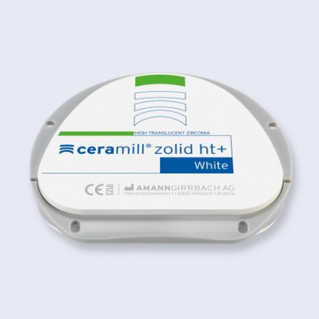 Disques zircone Ceramill Zolid HT+ White 